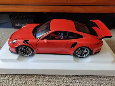 1:18 Autoart 78168 Porsche 911 GT3 RS - Lava Orange/ Dark Grey Wheels Brand New • $386.04