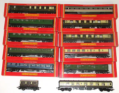 £23.50 • Buy HORNBY RAILWAYS MIXED SELECTION OF 12 COACHES 00 Gauge