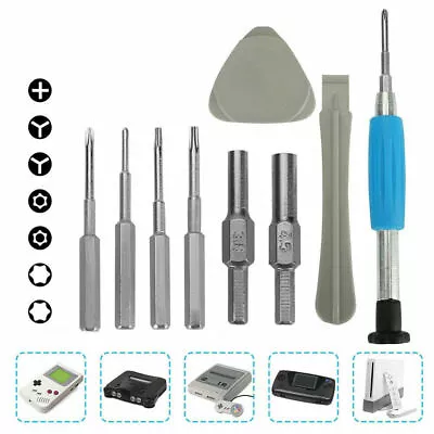 Repair Tool Kit Screwdriver For Nintendo NES SNES N64 Sega Set Game Boy Consoles • $7.30