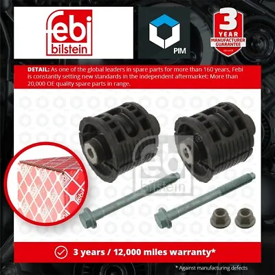 Bearing Set Axle Beam Fits SEAT IBIZA Mk4 1.0 Rear Left Or Right 15 To 17 Febi • $49.73