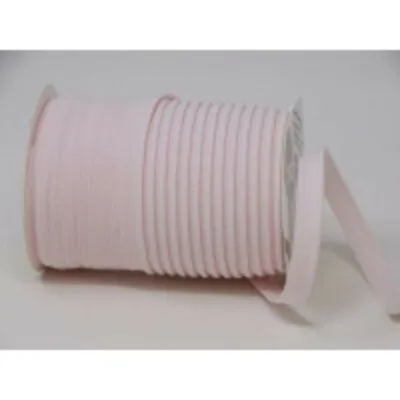 10mm Baby Pink Poly Cotton Flanged Piping Cord • £2