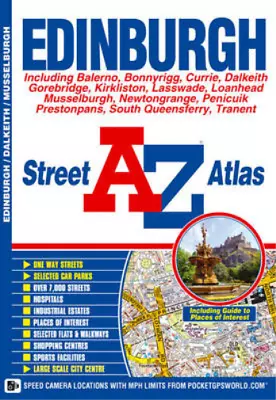 Edinburgh Street Atlas (A-Z Street Maps & Atlases) Geographers A-Z Map Company • £3.35