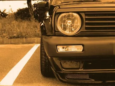 $29.99 • Buy VW Golf Jetta MK2 2 Headlight Euro Hood Trim Grill Spoiler Eyelid Eyebrow GTI