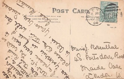 Family History - Genealogy - Postcard - Rosenthal - Maida Vale Portsdown Road • £3.99