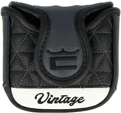 Cobra Golf Vintage Sik Face Tec Mallet Putter Black/White/Lime Headcover • $14.99