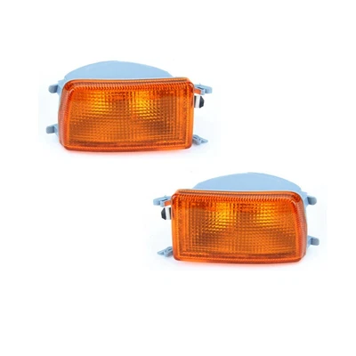 $29.59 • Buy 2x Quality Amber Corner Lights Vw Golf Mk3 Vento 1991-1999 1h0953049 1h0953050