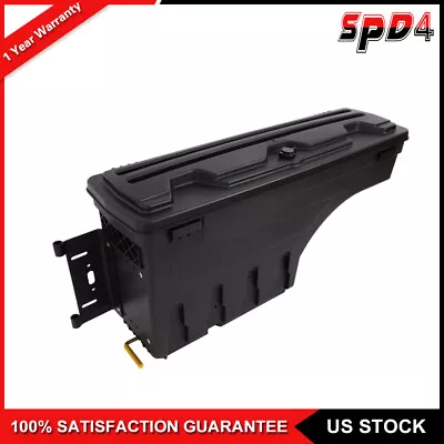 Left Side Lockable Truck Bed Storage Tool Box For 2015-2022 Ford F150 • $83.99