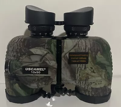 10X50 Marine Binoculars With Rangefinder Compass Bak4 Prism FMC Lens Binoculars • $169.99