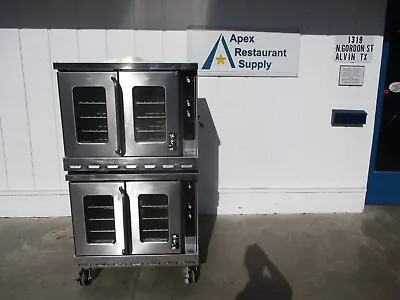 Montague Vectaire HX Double Stack Convection Natural Gas Oven TESTED #8655 • $2999