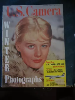 US Camera Travel Magazine January 1961 Winter Photographs 56 • $14.99