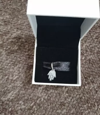 GENUINE Pandora Charm Pendant Hand Of Fatima (Discontinued) • £12