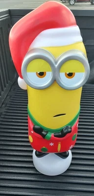 $124.99 • Buy 2022 Minion Kevin Blow Mold 23  Christmas Despicable Me Ugly Sweater Minions 