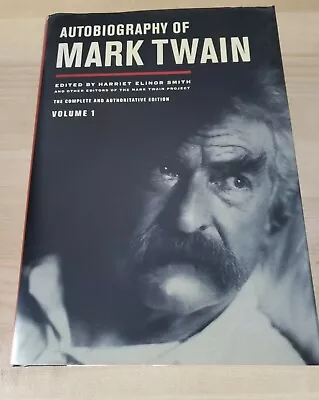 Autobiography Of Mark Twain Vol. 1 The Complete And Authoritative Edition HC • $12