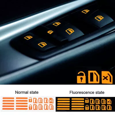 NEW Car Sticker Door Window Switch Luminous Sticker Night Safety Accessories USA • $5.99