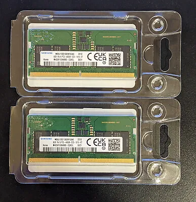 SAMSUNG DDR5 16GB (2x8GB) 4800 MHz RAM • $80