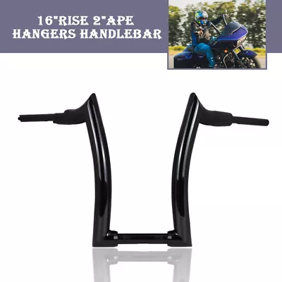 16'' Rise 2  Ape Hanger Handlebar Fit For Yamaha VStar 950 XVS950 • $144.03