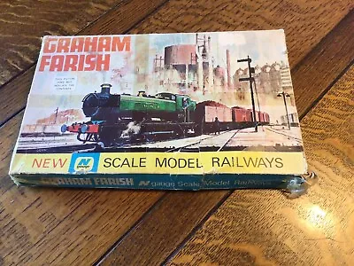 Vintage Graham Farish N Gauge Model Railway Set Goods NGS 3 Boxed Incomplete • £45