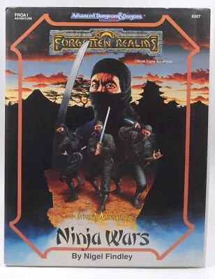 Ninja Wars (AD&D/Forgotten Realms/Oriental Adventures Module FROA1) Nigel Findle • $29.99