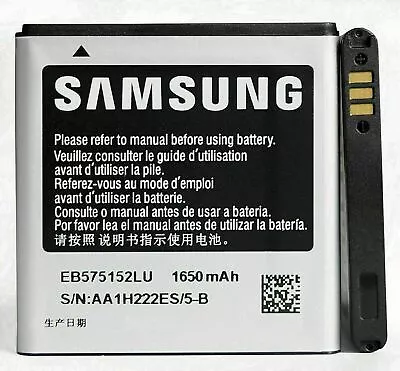 Samsung Battery EB575152VU 1500 MA Li-Ion 3.7 V For Samsung I9000 Galaxy S • £6.99