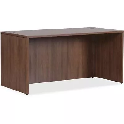 Lorell Essentials Series Walnut Desk Shell - LLR69968 • $385.33