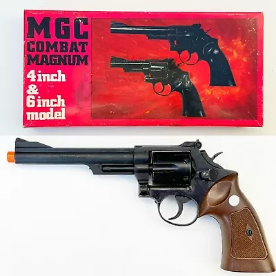 MGC Smith & Wesson Combat Magnum 357 6” Replica Prop Gun W/Box - Dirty Harry • $699.99