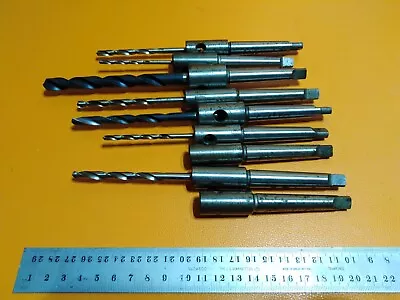 Lathe Tailstock Morse Taper MT1 Drill Holders Clarkson Taperfast F01N12145 • £29.14