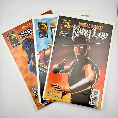 Mortal Kombat Kung Lao Baraka Kitana Comic High Grade Detailed Photos NM/NM+ • $69