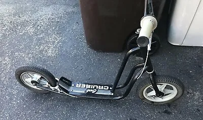 Rare Vintage Black Team Cycle Curb Cruiser  Scooter Collector • $249.99