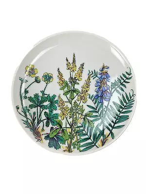 Vintage Kaiser 4  Trinket Dish Coaster Plate West Germany Wild Flowers Design • $7.73