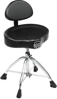 Mapex T875 Saddle Top Double-braced Drum Throne With Backrest • $239