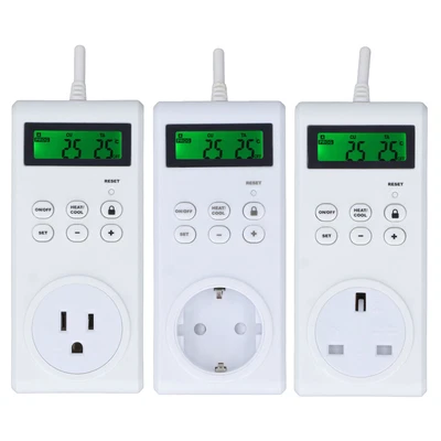 $23.83 • Buy Thermostat Outlet Wireless Programmable Automatic Temperature Controller Switch