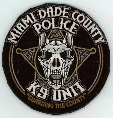 Florida Fl Miami Dade County Police K-9 Nice Shoulder Patch Sheriff • $7.99