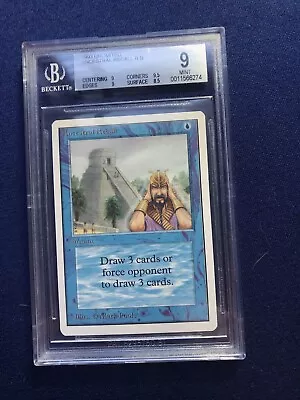 MTG Unlimited Ancestral Recall BGS 9 MINT (Gem Corners) 1993 • $7289.99