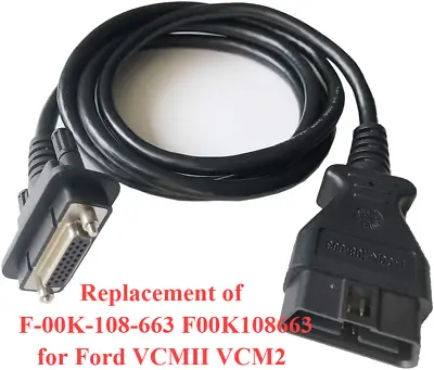 OBD2 Main Diagnostic Cable DLC Test F-00K-108-663 F00K108663 For Ford VCMII VCM2 • $94.95