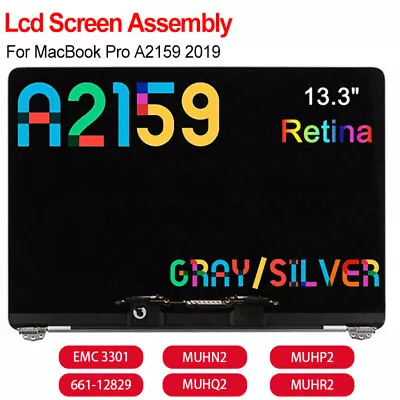 $179.99 • Buy A2159 LCD Screen Display Assembly Replacement For MacBook Pro M1 2019 EMC3301