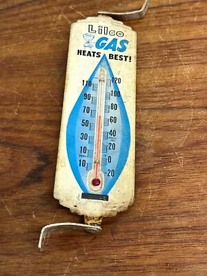 Vintage Mid Century Lilco Heating Gas Thermometer • $47.99
