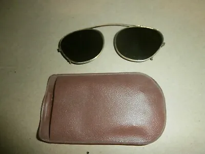 Vintage Willsonite Willson ? Clip On Sunglasses • $49.99