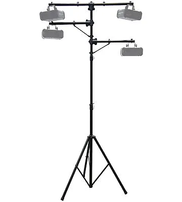 Harmony Audio  HA-TREESTAND Pro DJ Lighting Multi Arm Tripod & T-Bar Light Stand • $64.95