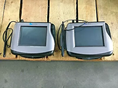 Lot Of (2) Verifone MX 870 Credit Card Readers W/stylus' Only Chip Or Swipe ! • $65