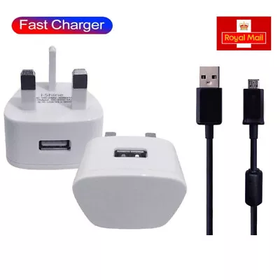 Power Adaptor & USB Wall Charger For SAMSUNG GALAXY S4 LA FLEUR(I9505) • £8.99