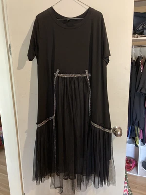 $27 • Buy Large Black T Shirt Dress, With Exquisite Details