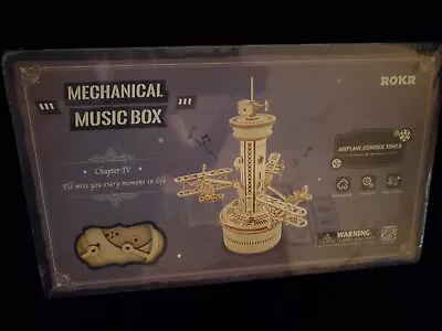 NEW SEALED Hands Craft Mechanical Music Box 3d Wooden Puzzle Kit • $18