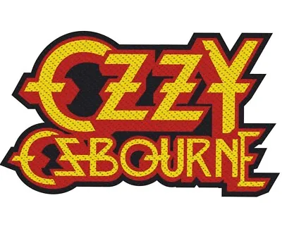 Ozzy Osbourne Logo Cut Out Patch Official Heavy Metal Rock Band Merch  • $8.99