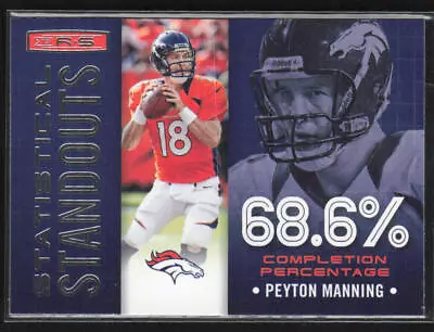 Peyton Manning 2013 Panini Rookies & Stars Statistical Standouts #11 Broncos • $2.99