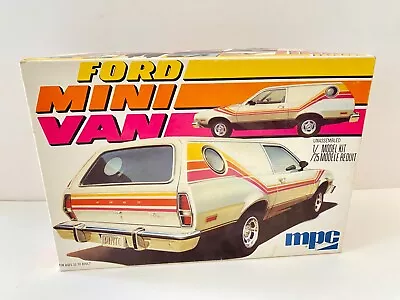 MPC Kit 1-0780-FORD MINI VAN -open Box B Complete W/decals • $29.99