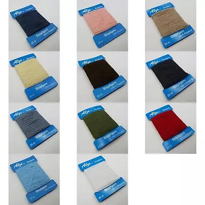 12 COLOR Polyacryl Faux Darning Wool Fix Sock Glove Jumper Etc BUY 1 2 Packs 109 • £3.40