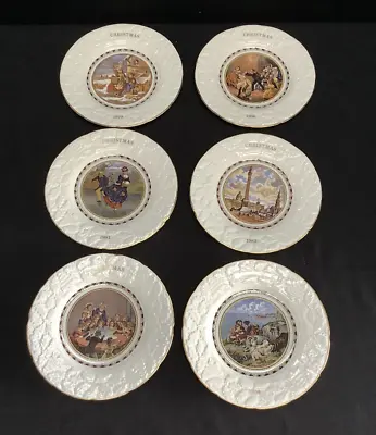 Coalport Christmas Plates Set Of 6 • £25