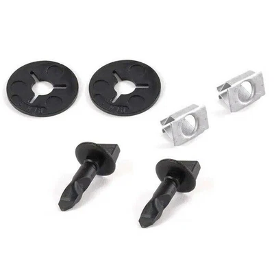 $5.27 • Buy 6 Car Rear Bumper Tow Eye Cover Mounting Fastener Clips For VW