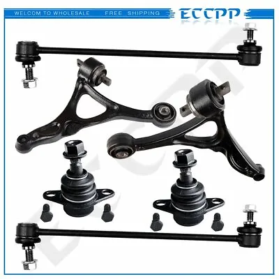 $78.84 • Buy 6Pcs Front Lower Control Arms Sway Bars Ball Joints Kit For Volvo XC90 2003-2014