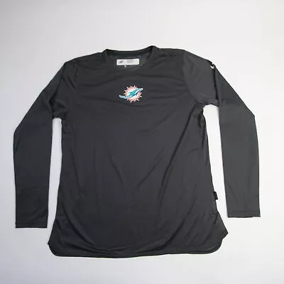 $32.29 • Buy Miami Dolphins Nike NFL On Field Apparel Dri-Fit Long Sleeve Shirt Men's Used